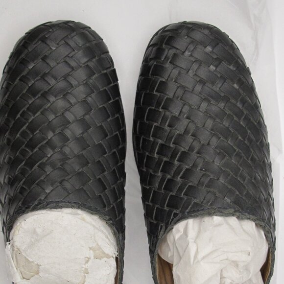 Decoys by Auditions black braided leather slip onin 8.5N - Picture 3 of 6